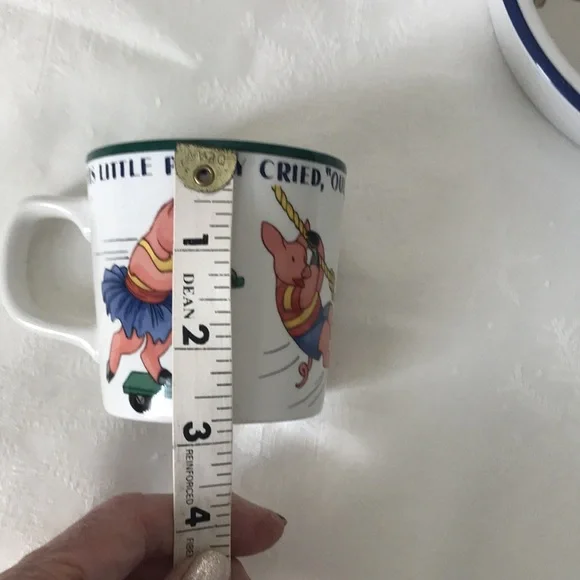 Tiffany 1992  “ Five Little Pigs”dish set - Picture 12 of 13